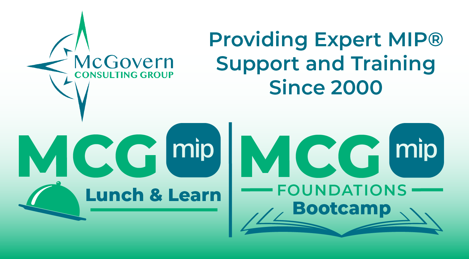 MIP Foundations Bootcamp x Lunch and Learn bundles