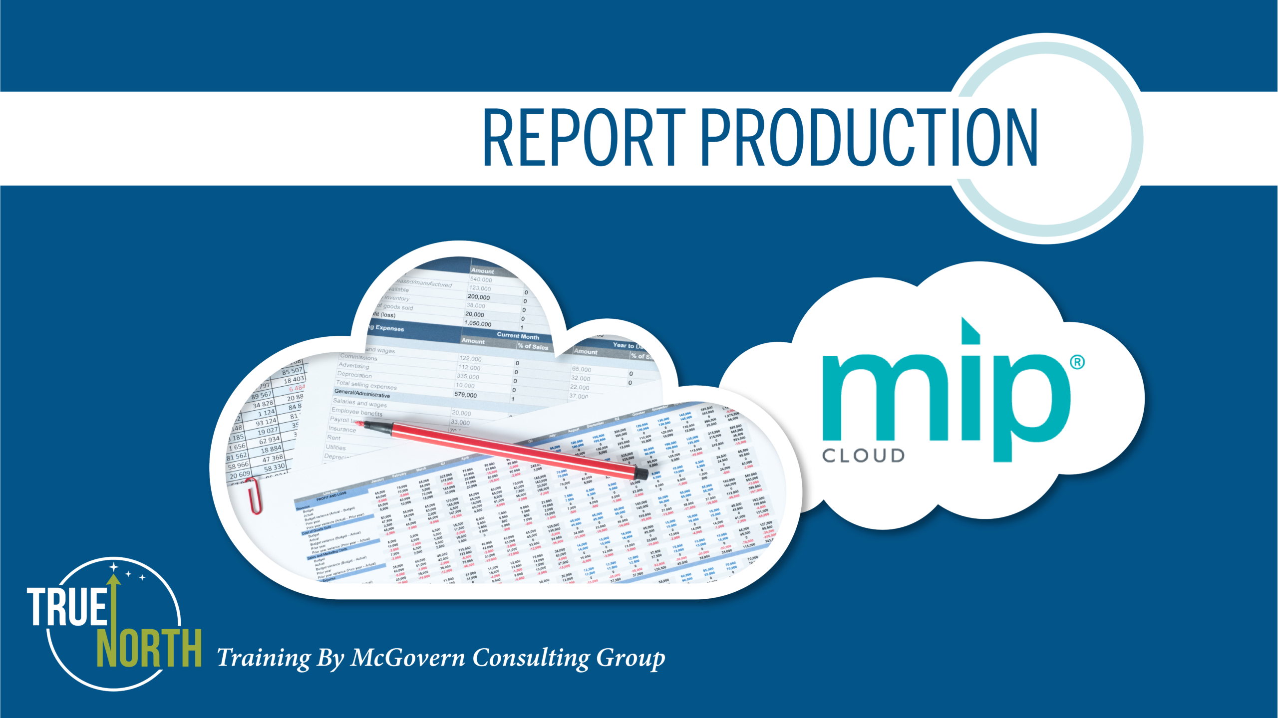 Report Production in MIP Cloud course cover
