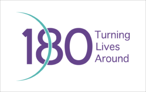 180 Turning Lives Around Logo