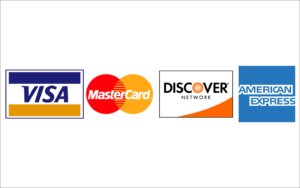 Major Credit Card Companies: VISA, MasterCard, DISCOVER, & AMERICAN EXPRESS