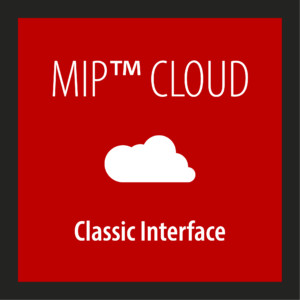 Click to display MIP Cloud® Classic Interface training options.